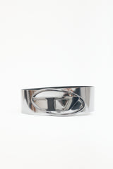 Diesel Faux Leather B-1dr Logo Plaque Belt