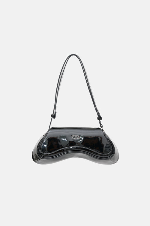 Diesel Faux Patent Play Bag
