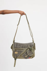 Diesel Leather Messenger Bag