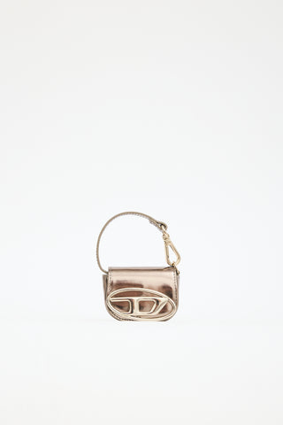 Diesel Patent Leather 1DR XXS Bag Charm