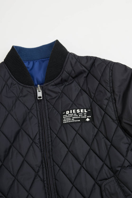 Diesel Kids Reversible Bomber Jacket