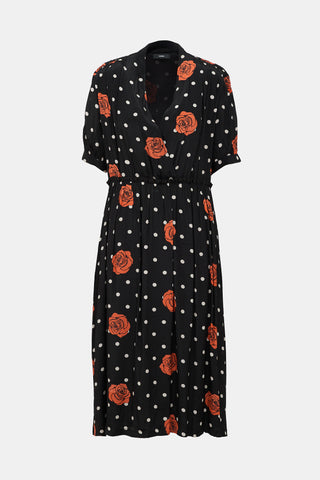 Diesel Satin Printed Dress