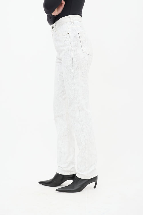 Diesel White D-EISELL-SP4  Jeans