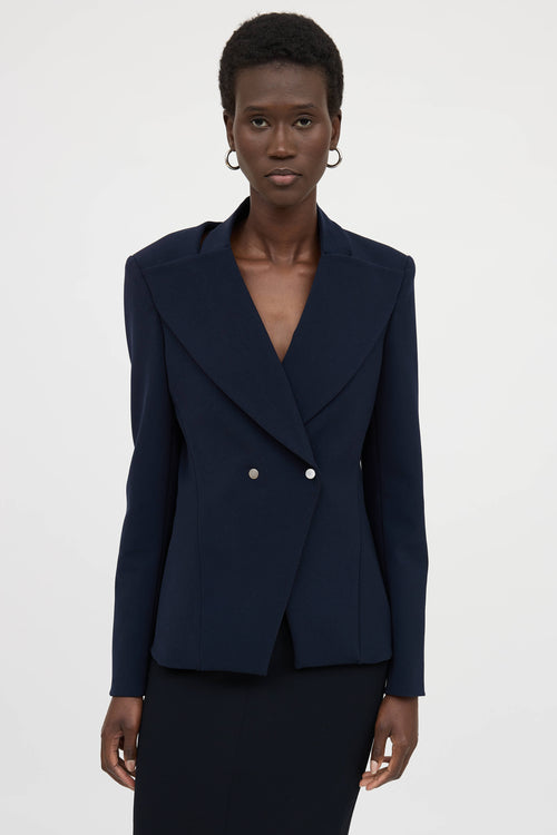 Dion Lee Cut Out Collar Blazer