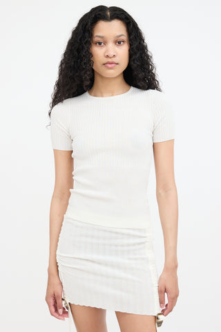Dion Lee Gradient Rib T-Shirt