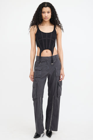 Dion Lee Rib Combat Corset Top