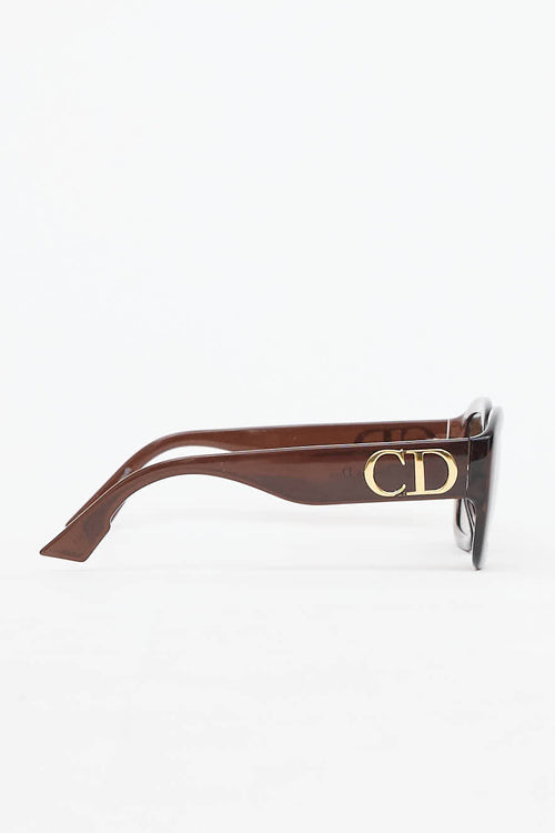 Dior 09QHA Square Sunglasses