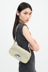 Dior 2000 Exotic Leather Tie Dye Malice Bag