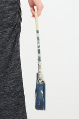 Dior 2000 Exotic Leather Tie Dye Malice Bag