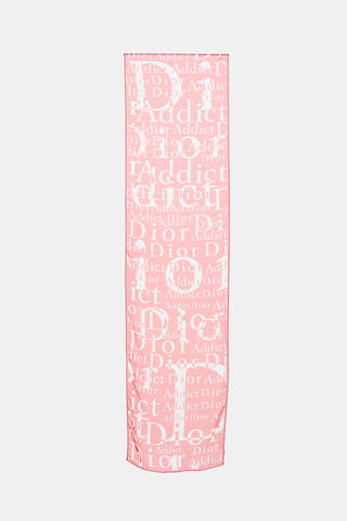 Dior 2000s Silk Addict Scarf
