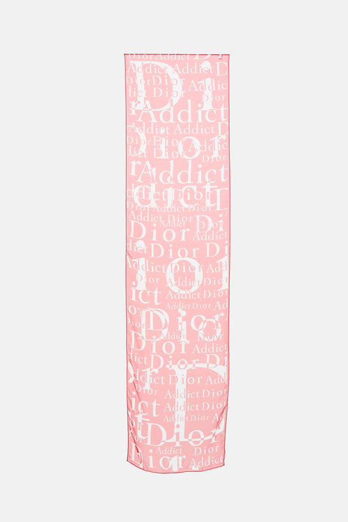 Dior 2000s Silk Addict Scarf