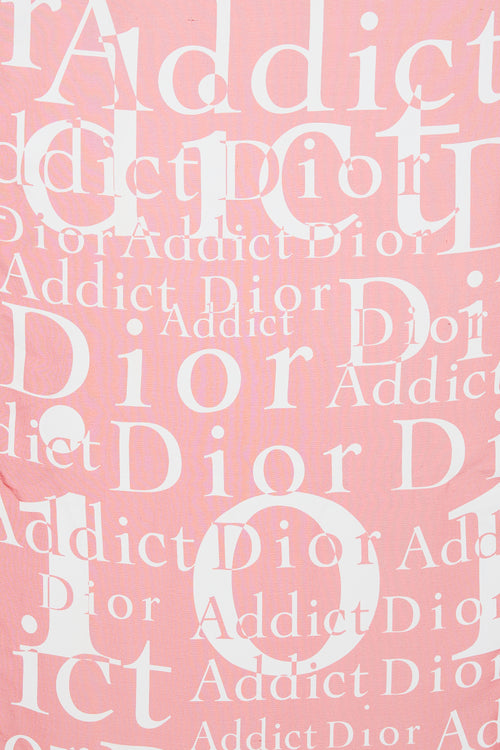 Dior 2000s Silk Addict Scarf