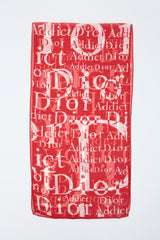 Dior 2000s Silk Addict Scarf