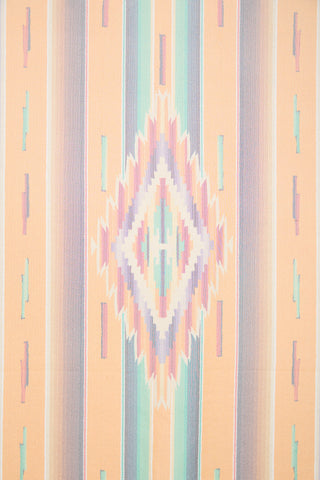 Dior 1998 Silk Aztec Scarf