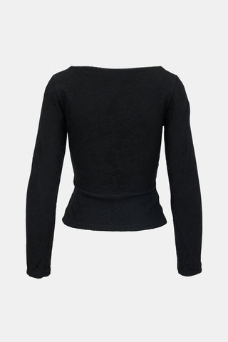 Dior 2004 Lace Long Sleeve Top