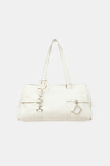 Dior 2004 Leather Charms Boston Bag
