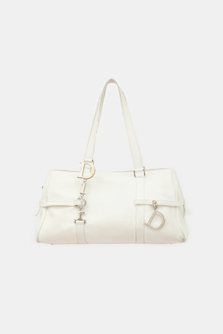 Dior 2004 Leather Charms Boston Bag