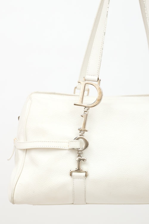 Dior 2004 Leather Charms Boston Bag