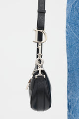 Dior 2005 Leather D-Charm Pochette Bag