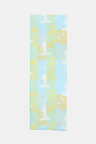 Dior 2005 Silk J'Adore Scarf