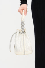 Dior 2007 Diorissimo Drawstring Bucket Bag