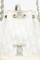 Dior 2007 Diorissimo Drawstring Bucket Bag