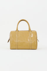 Dior 2008 Oblique Patent Boston Bag