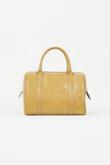 Dior 2008 Oblique Patent Boston Bag