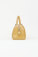Dior 2008 Oblique Patent Boston Bag
