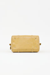Dior 2008 Oblique Patent Boston Bag