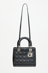 Dior 2010 Patent Leather Medium Lady Dior Bag