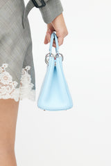 Dior 2013 Blue & Fuchsia Mini Diorissimo Bag
