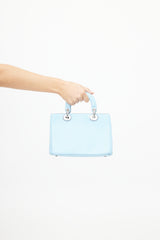 Dior 2013 Blue & Fuchsia Mini Diorissimo Bag