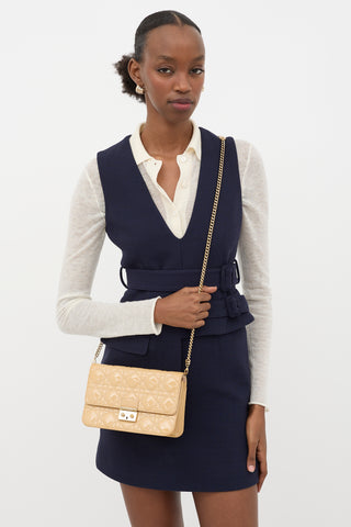 Dior 2015 Patent Cannage Miss Dior Promenade Bag