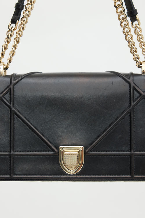 Dior 2016 Leather Diorama Bag