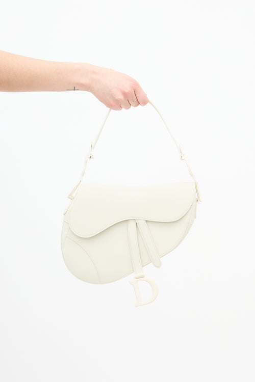 Dior 2019 Ultra Matte Leather Saddle Bag