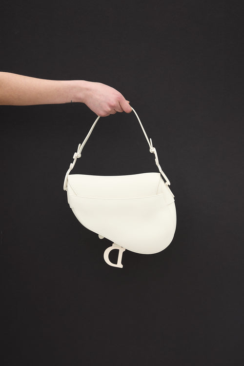 Dior 2019 Ultra Matte Leather Saddle Bag