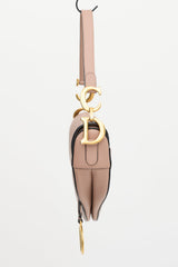 Dior 2019 Grained Leather Saddle Bag