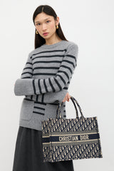 Dior 2019 Oblique Medium Book Tote Bag