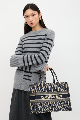 Dior 2019 Oblique Medium Book Tote Bag