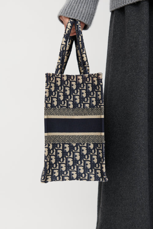 Dior 2019 Oblique Medium Book Tote Bag