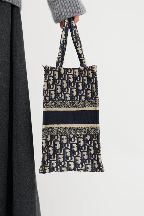 Dior 2019 Oblique Medium Book Tote Bag