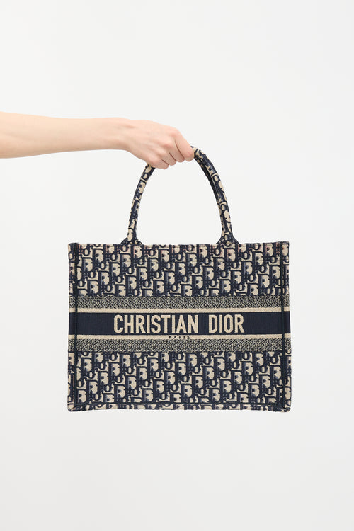 Dior 2019 Oblique Medium Book Tote Bag