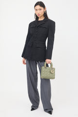Dior 2020 Leather Small Lady Dior  Bag
