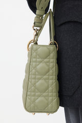 Dior 2020 Leather Small Lady Dior  Bag