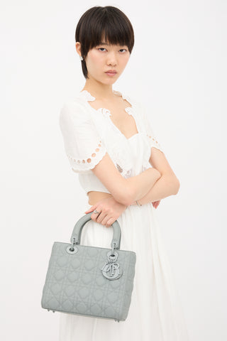 Dior 2020 Medium Leather Lady Dior Bag