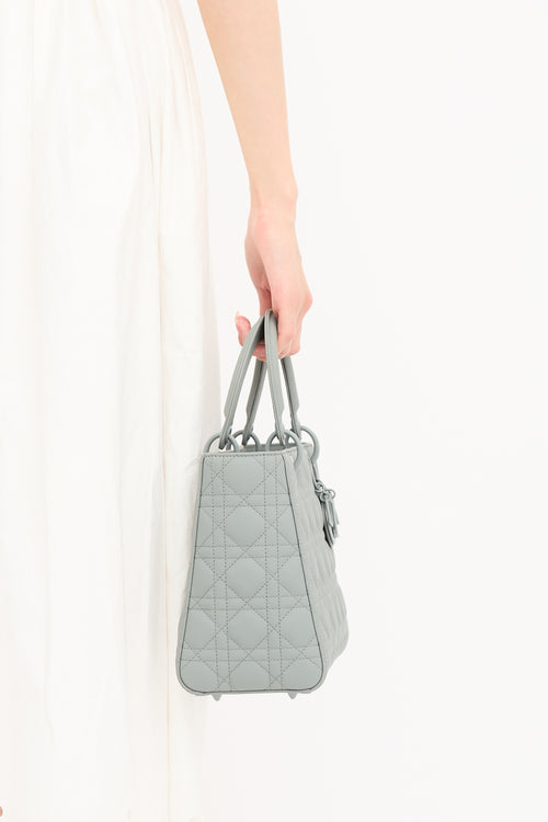 Dior 2020 Medium Leather Lady Dior Bag