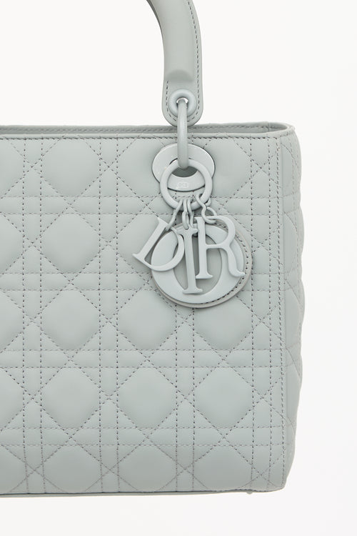 Dior 2020 Medium Leather Lady Dior Bag