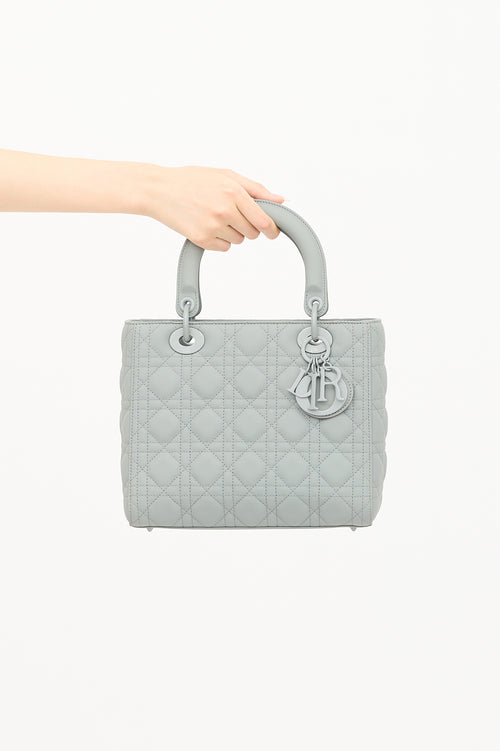 Dior 2020 Medium Leather Lady Dior Bag