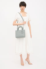 Dior 2020 Medium Leather Lady Dior Bag